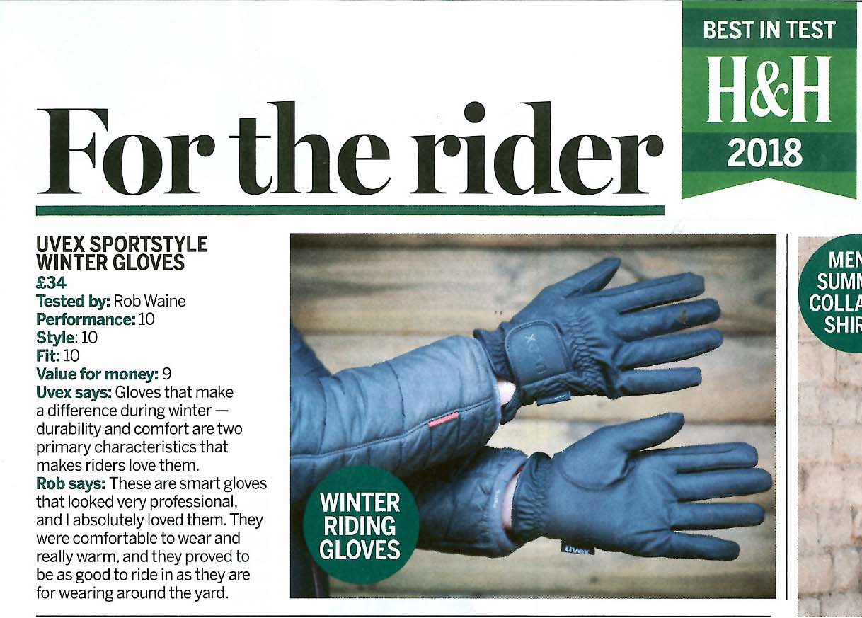 Uvex Sportstyle Winter Gloves H&H Jan 17