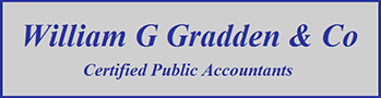 Logo Willian G Gradden CPA